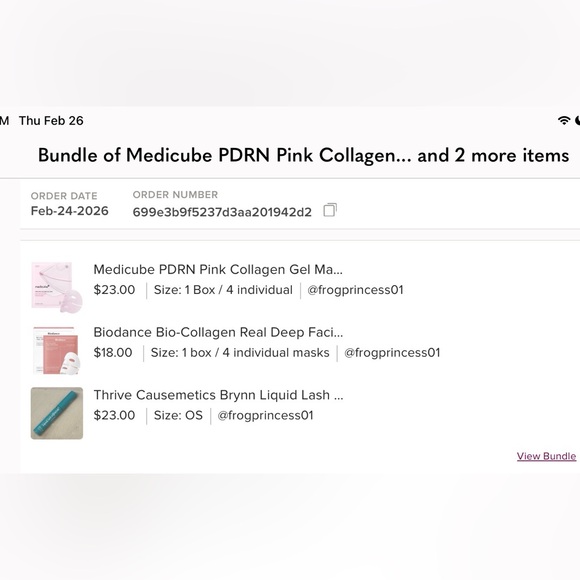 Rebundling Orders 2 orders for @frogprincess01 - Picture 2 of 3